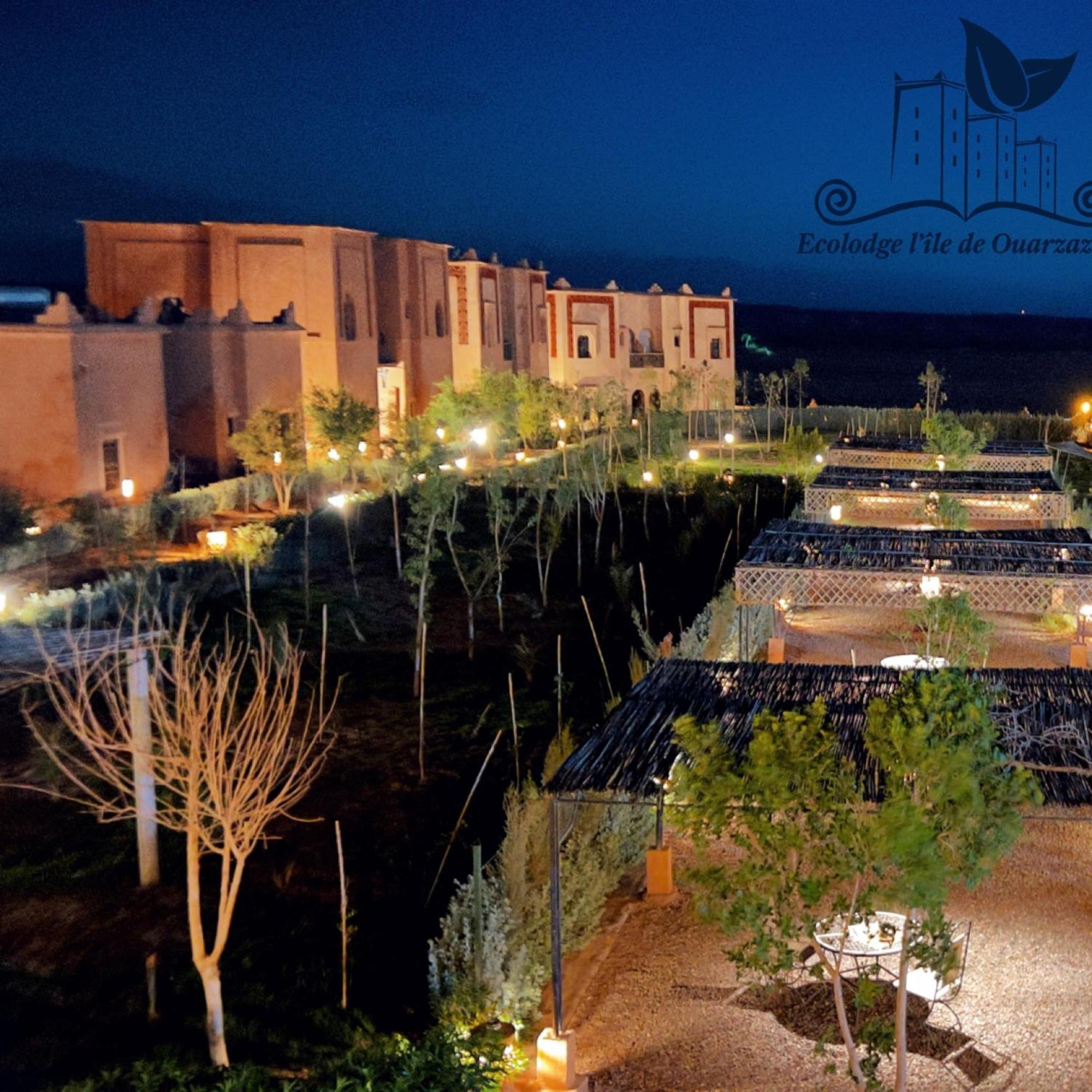 Ecolodge l'île de Ouarzazate Tarmigt Exterior foto